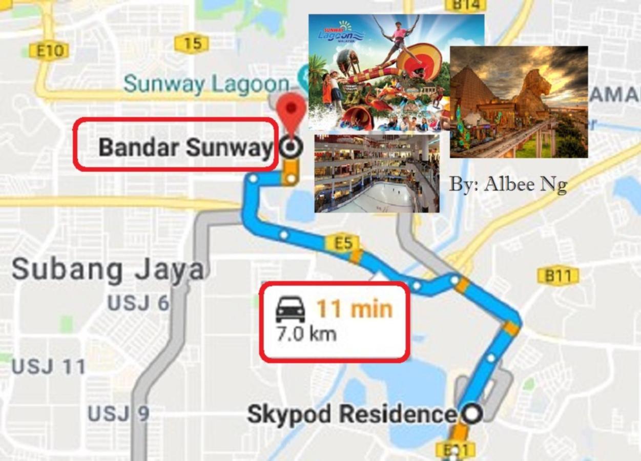Puchong Skypod Residence @ Hostay Экстерьер фото